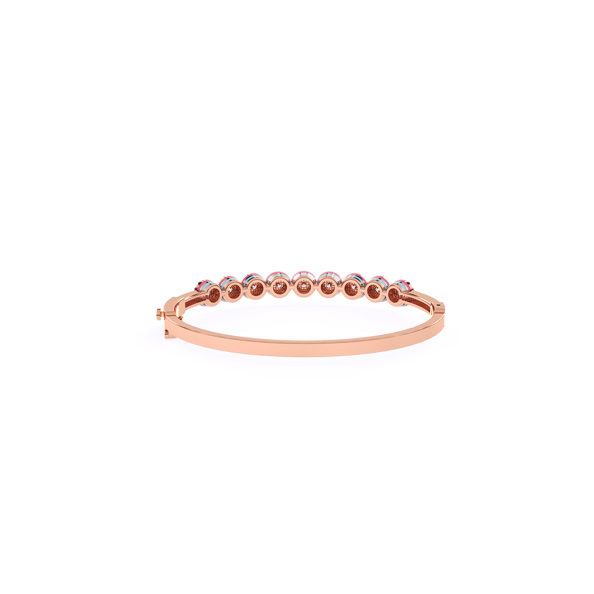 Charming Round Diamond Daily Wear Bracelet